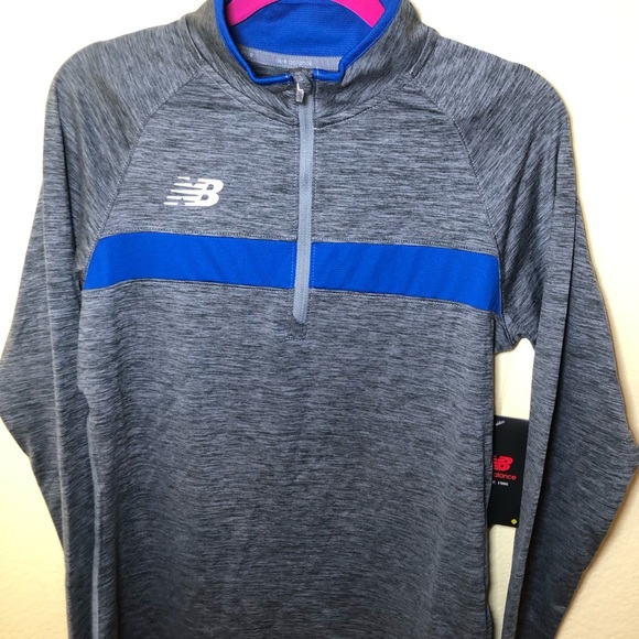 New Balance Athletics Half Zip long sleeve top size M - Picture 3 of 9